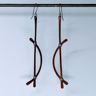 Aruna Earrings - Copper