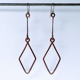 Kabel Earrings - Copper