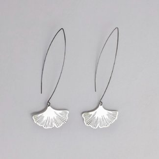 Bodoni Earrings (Longer Version)