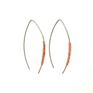 Dauphin Earrings - Wire Wrapped