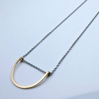 Okaso Necklace - Brass
